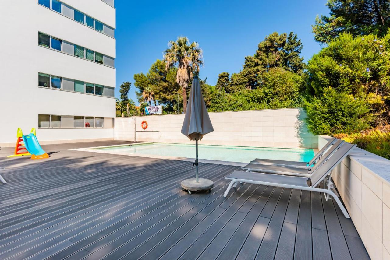 Апартаменты Oeiras Elegant Retreat With Pool Экстерьер фото