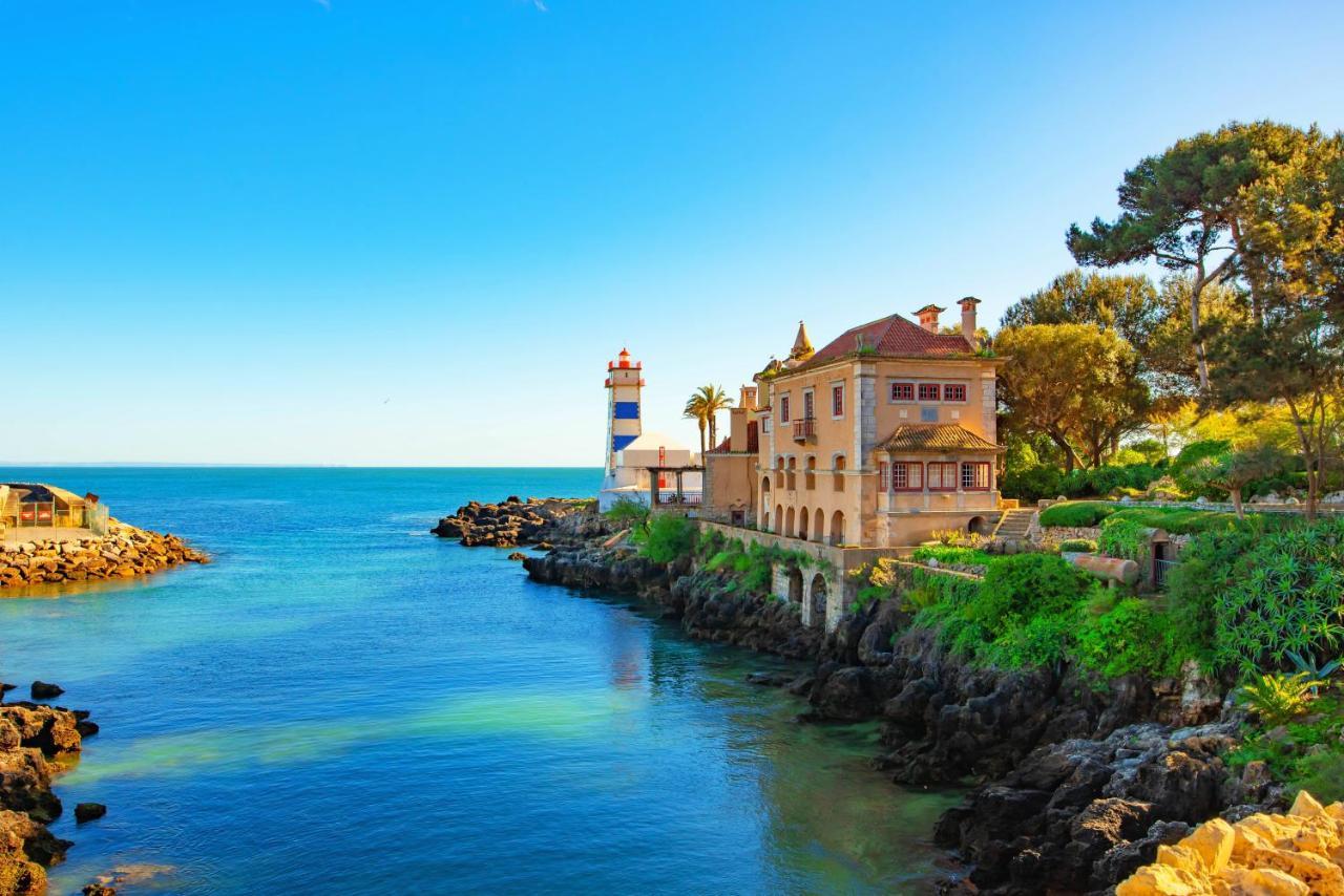 Апартаменты Oeiras Elegant Retreat With Pool Экстерьер фото